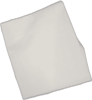 Plain White Square Napkin or Handkerchief