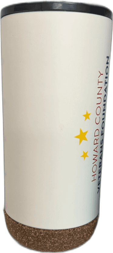 Howard County Veterans Foundation Insulated Tumbler with Cork Base