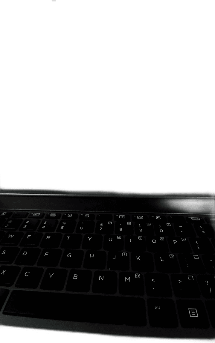 Wireless Slim Black Bluetooth Keyboard